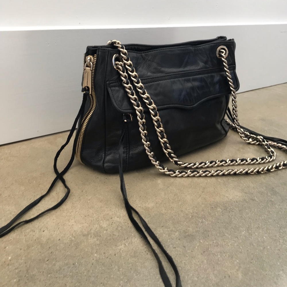Rebecca Minkoff Black Convertible Shoulder Bag